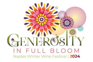Generosity in Full Bloom - Slogan for Naples Winter Wine Fest 2024