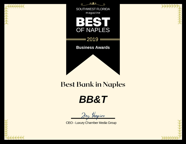 Best Bank of Naples | BBT | Suntrust | Truist