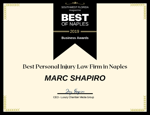 Best Personal Injury Lawyer in Naples - Marc Shapiro