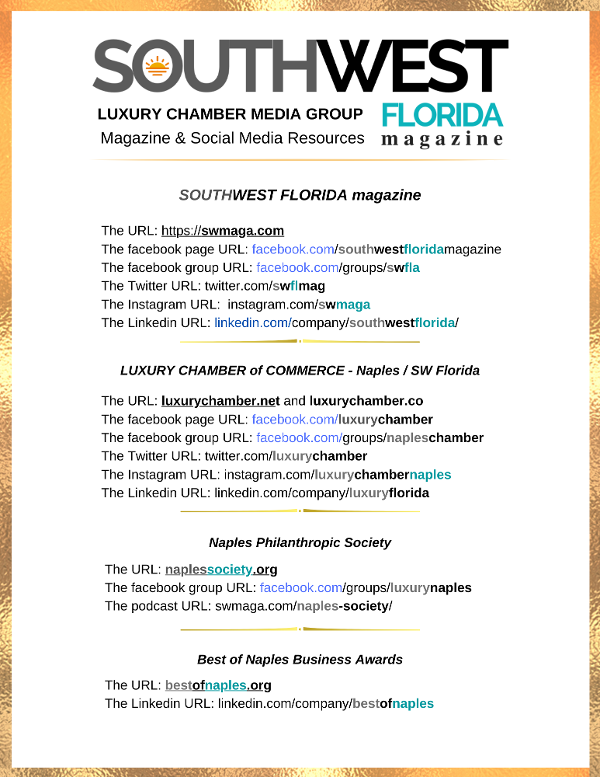 Southwest Florida Magazine Social Media Power