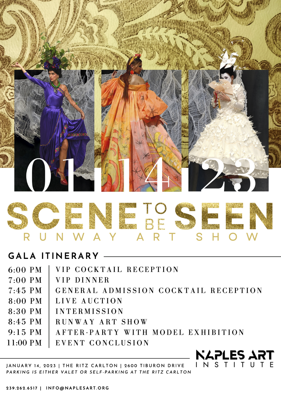 Scene to be Seen Fashion Show and Runway Art Show - Naples, Fl 2023